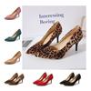 Shoelife neue große Stiletto-Pumps für Damen, Wildleder-High-Heels