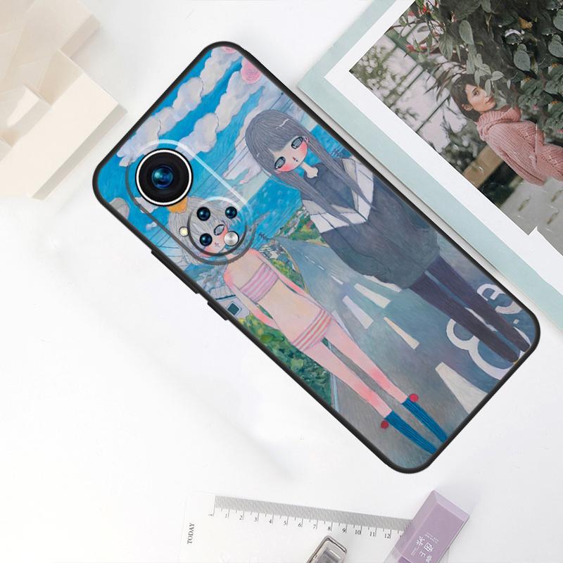Aya Takano For Honor Magic 7 Lite 6 8 Pro Case For Honor X9d X9a X9b X9c X8c X8b 200 400 50 70 90 Win RT
