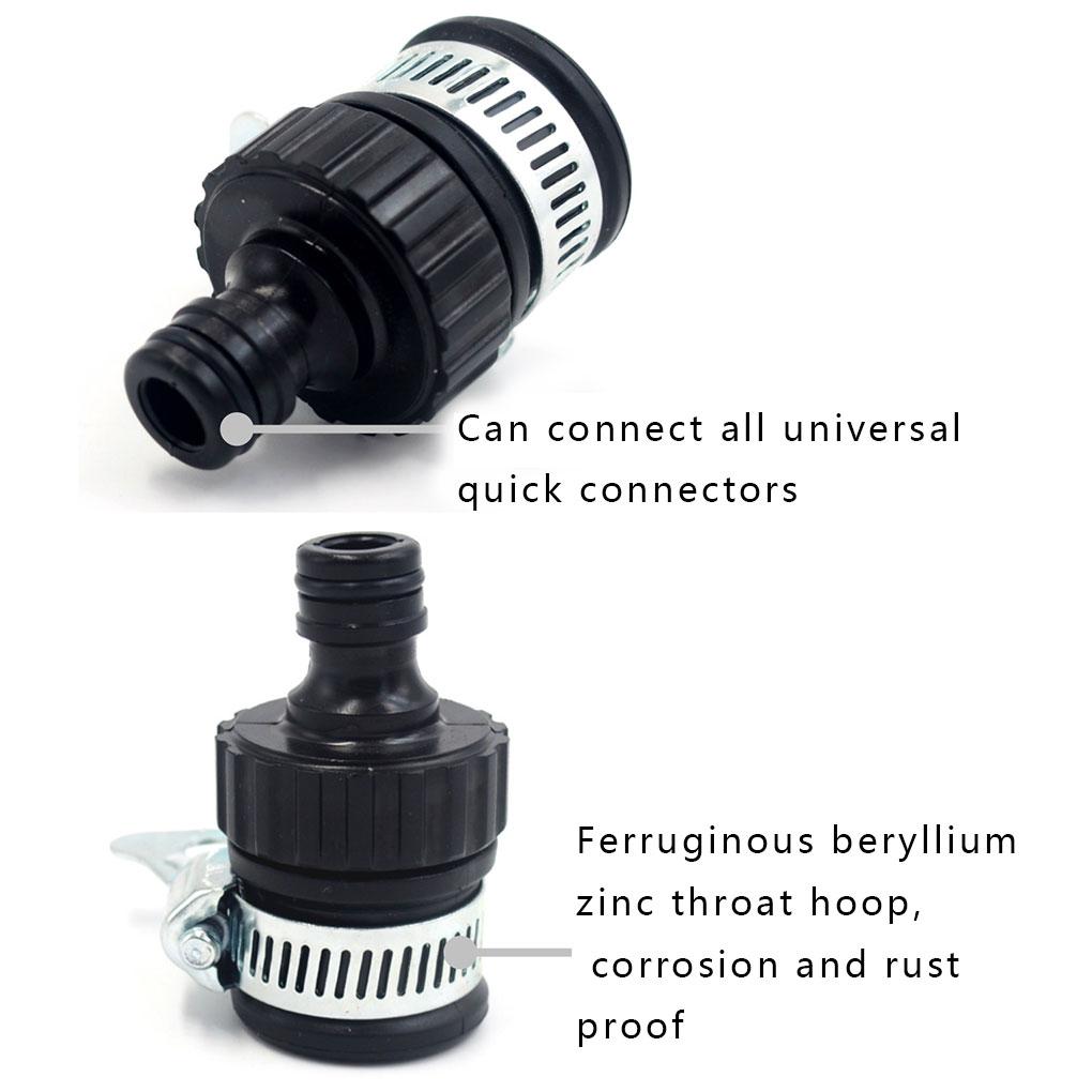 Universal Plastic Adapter Hose Fitting Irrigation Garden Water Valve Splitter