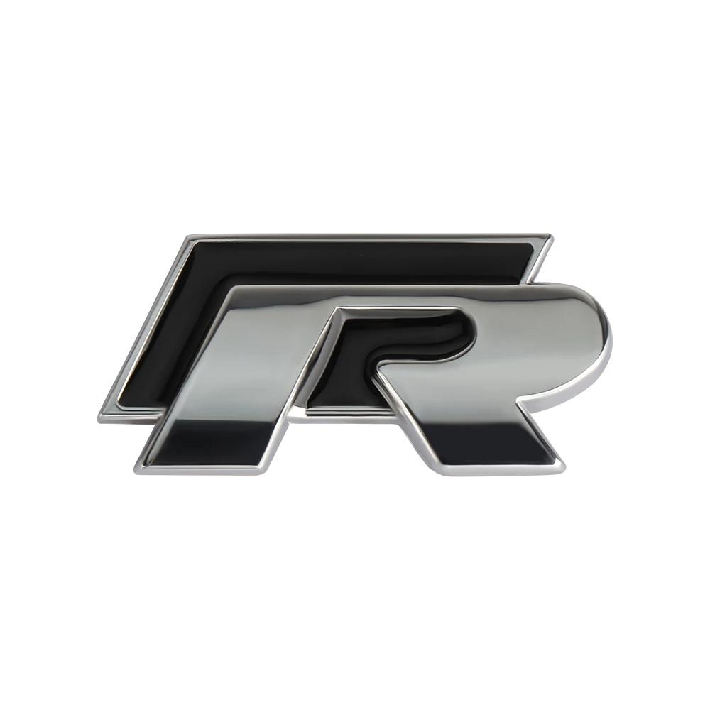 2025 Hot 1Pcs Car Metal Badge Side Body Fender Trunk Stickers For Volkswagen GTI R Line Logo VW Scirocco GOLF MK6 Polo Tiguan CC