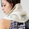 runningHIGH RNHI JACQUARD NECK WARMER [IVORY]