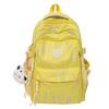 Schoolbag1011 New INS High-Appearance Embroidered Backpack Backpack for Female Students Large Capacity Lightweight Waterproof Travel Backpack