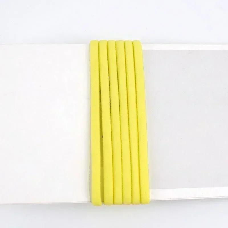 5/10/20M Meetee 3mm/5mm Polyamidseil Gummiband für Haargummi Ohrnähen Gummiband Gurtband Kleidungsstück Schuhe Zubehör