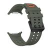 Official Style Silicone Watch Bands for Samsung Galaxy Watch Ultra 2 1 Solid & Two-Tone Set Hollow Breathable Silicone Straps