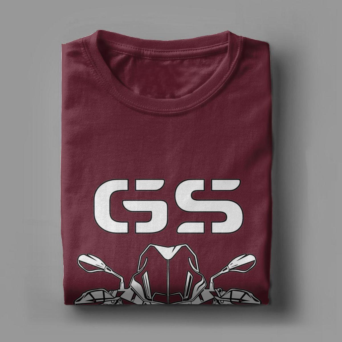 

Графическая печать для мужчин и женщин, мотоциклетные аксессуары для мотоциклов Adventure 1250, потрясающая футболка из чистого хлопка, одежда XXXXXL бордовый