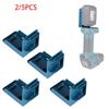 5 Pack Power Tool Battery Mount Holder 2 In 1 Stand For Makita18V Battery Tool Storage Rack Bracket Case