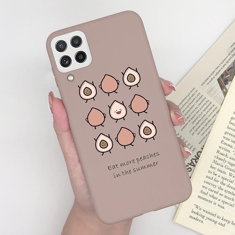 For Samsung Galaxy A22 4G 5G Case SM-A225F Love Heart Soft Silicon Phone Cover For SamsungA22 GalaxyA22 M22 A 22 4G 5G Fundas