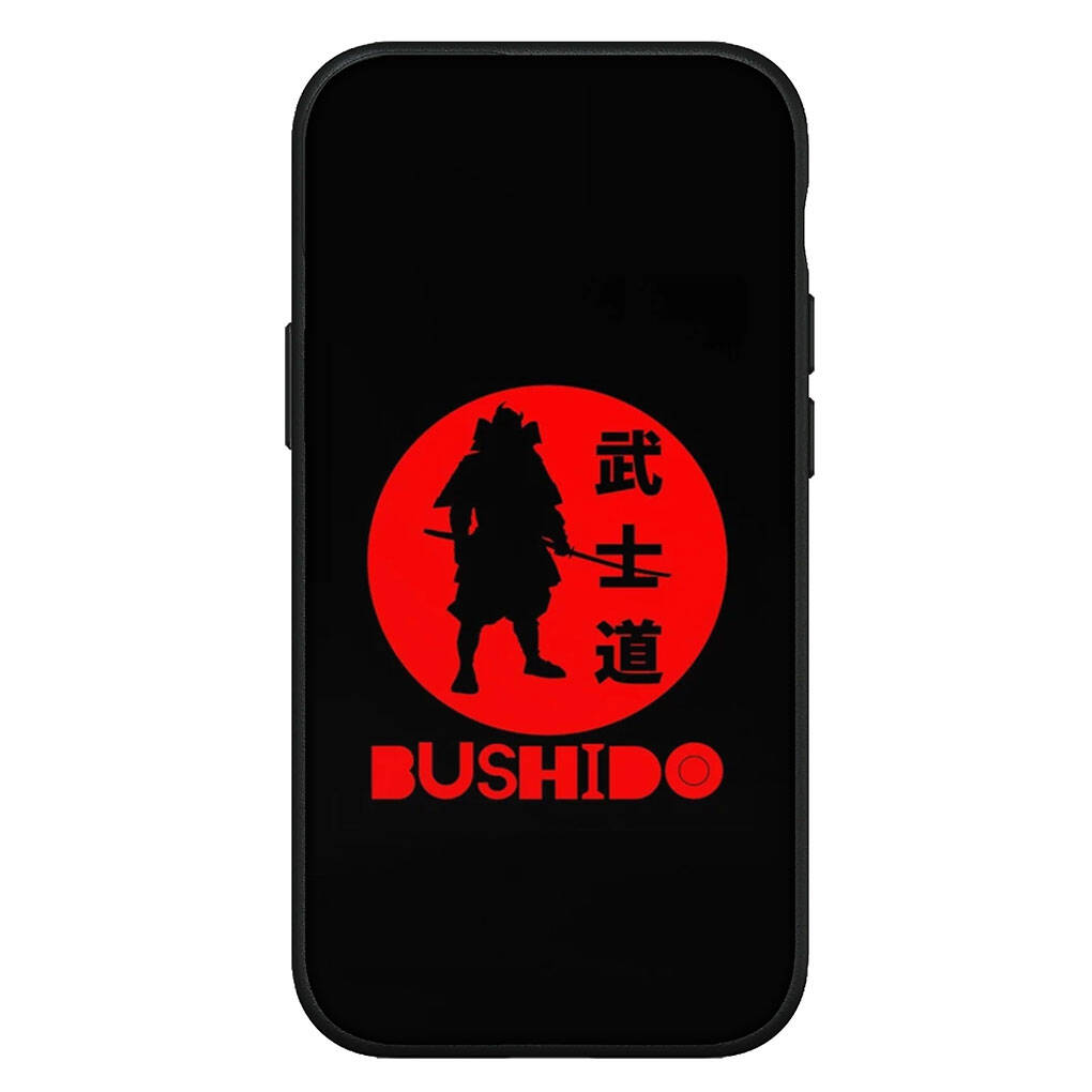 Cover for iPhone 17 16 15 Xiaomi Poco Redmi Note 14 13 12 11 Pro Max 9 16e Samsung Galaxy S25 S24 S23 OPPO Huawei Bushido Samurai Yin Yang Phone Case