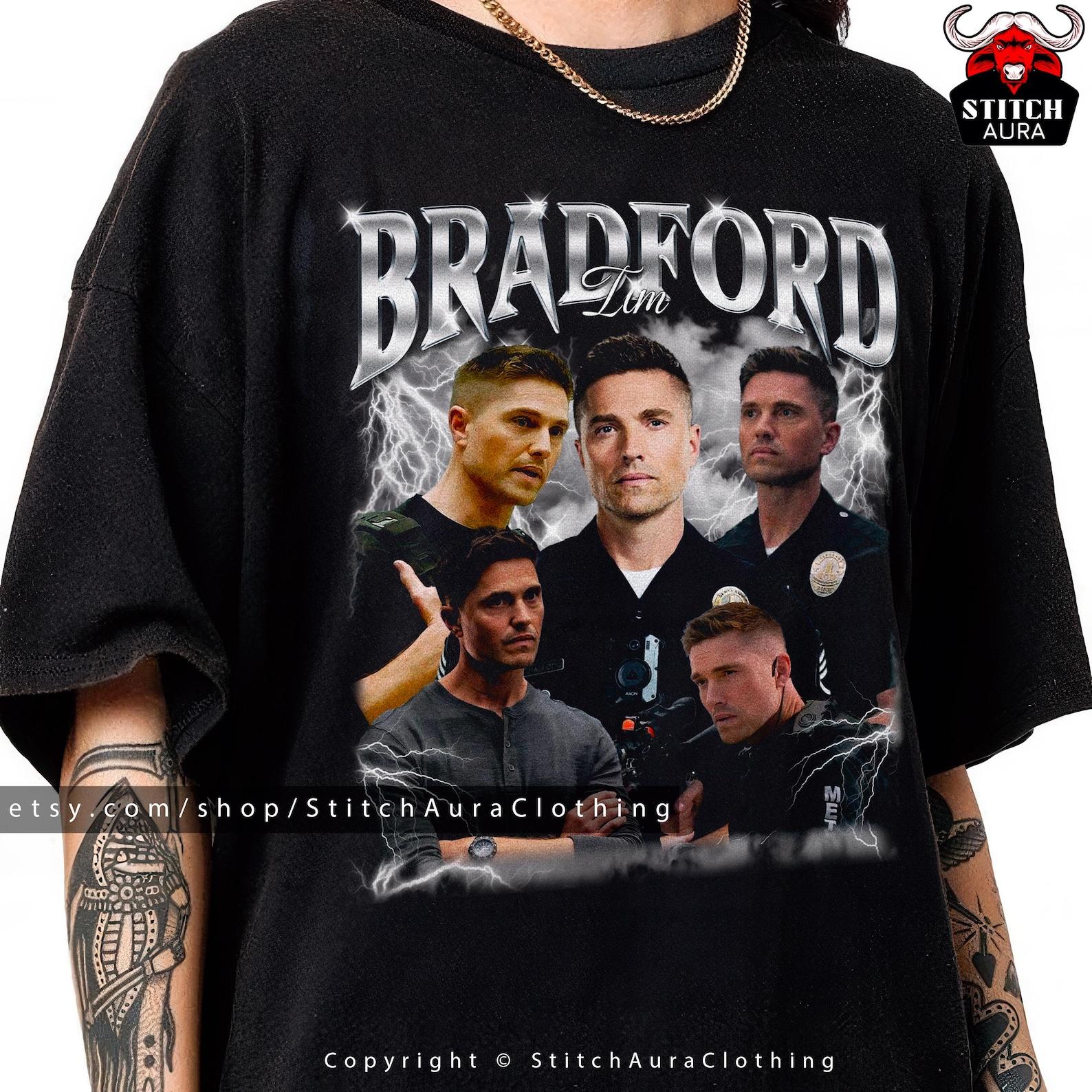 Tim Bradford The Rookie Bootleg T-Shirt Gift For Man,Chenford T shirt For Woman,Retro Movie Shirt Tim Bradford,Vintage 90s The Rookie Merch 3XL