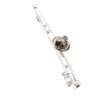 Flötenförmige Musikinstrument Broschen Pin Zubehör für Geschenksammlung(Gold)