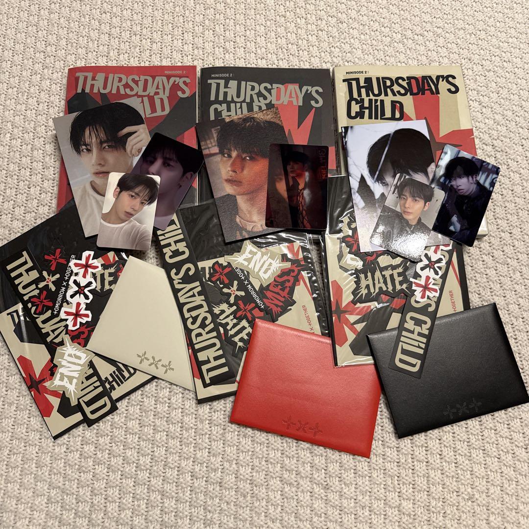 

[USED] TXT THURSDAY CHILD 3-Piece Set Taehyung Set