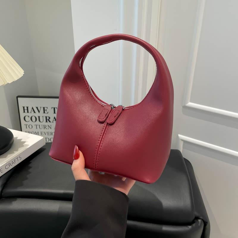 Niche design bag trendy new cute handbag women's retro high-end texture versatile handbag