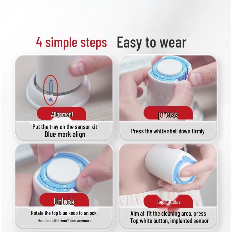 Aige Finger-Prick-Free 15-Day Continuous Glucose Monitor
