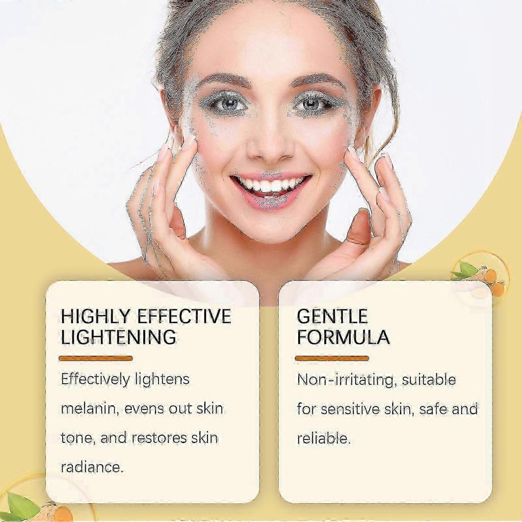 Body Oil, Turmeric Natural Essential Oil Massage Oil for Face & Body, Anti-Dark Spots Anti-Aging Corrector, 1pcs