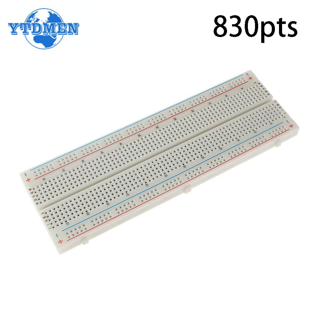 Breadboard Jumper Cable Wire Kit MB102 400 830 Tie Breadboard 14 Different Lengths Jumper Solderless PCB Bread Board DIY Kits