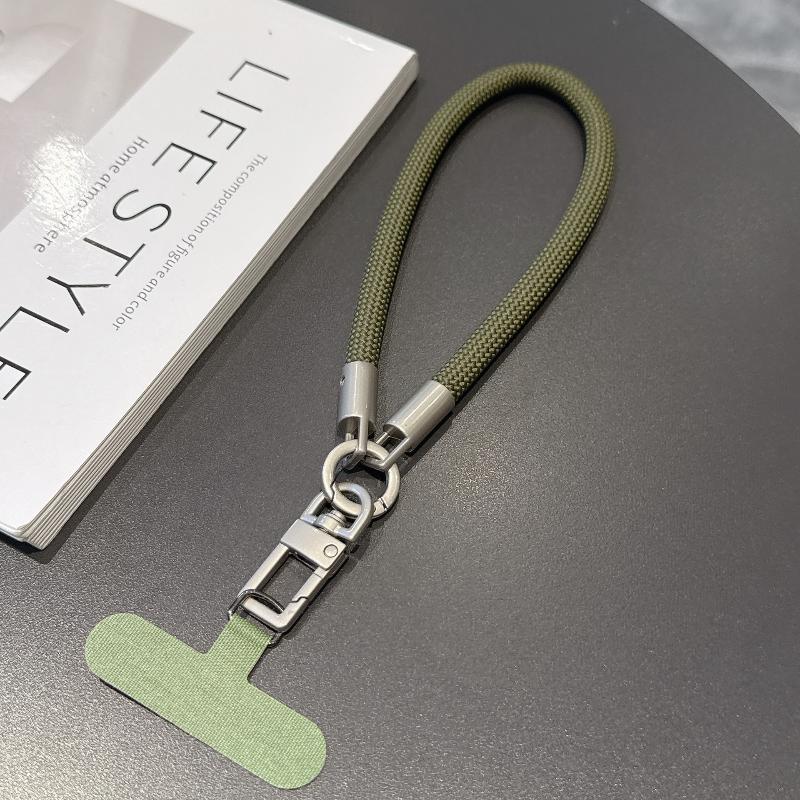 Portable Mobile Phone Hand Wrist Straps Nylon Colorful Anti-Fall Lanyard With Gasket Detachable Cellphone Hanging Cord
