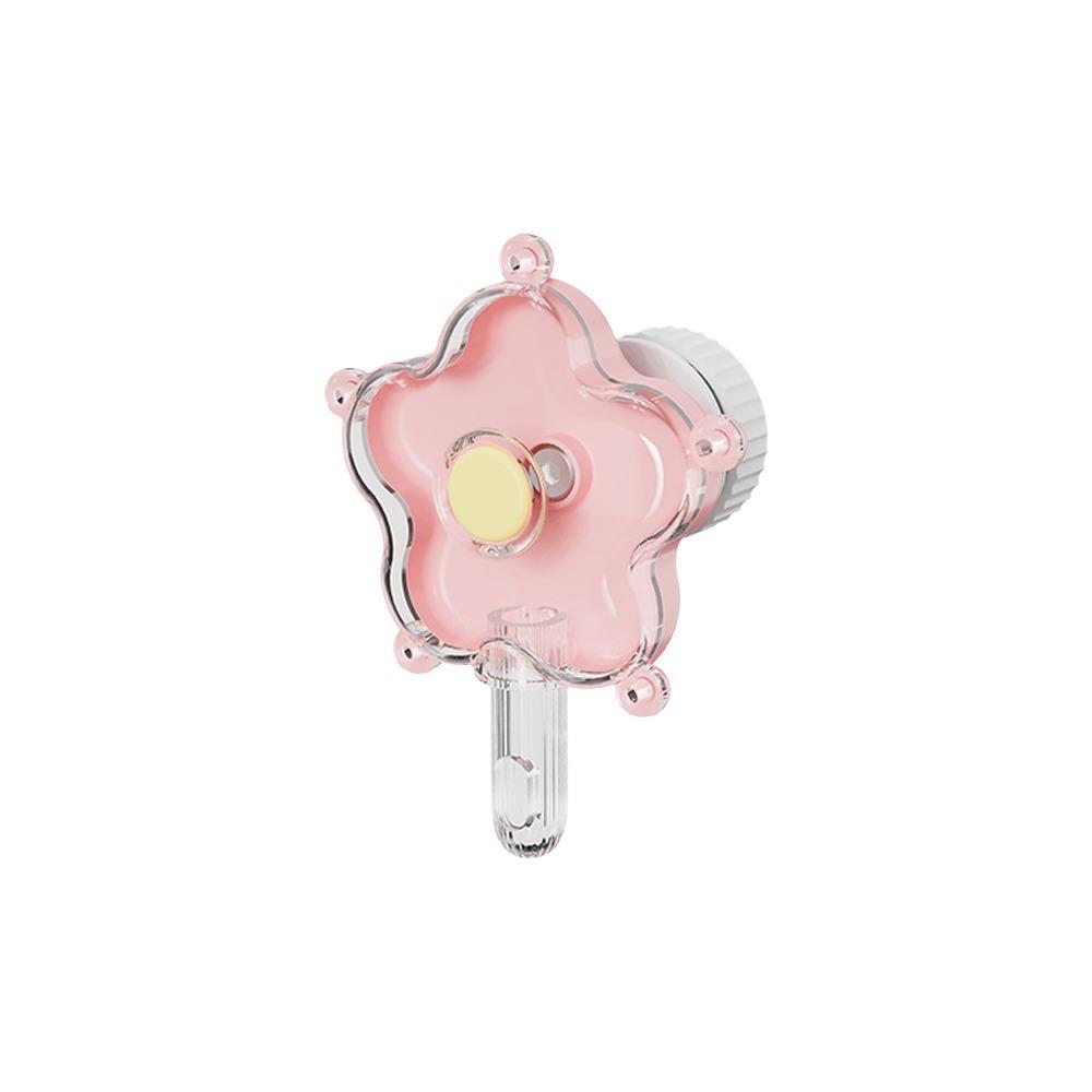 

Flowers Shape Rotating Bird Feeder Plastic Bird Interactive Toy Parrot Toy Foraging Activity розовый