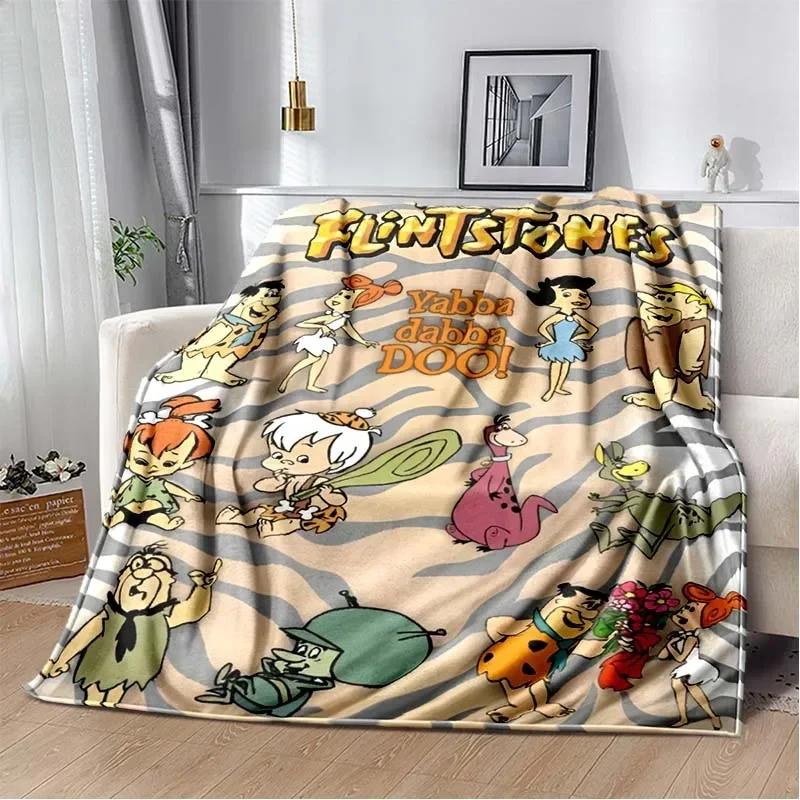 Classic Cartoon Blanket Flannel Soft Plush Cover Blanket Children Bedroom Sofa Bed Travel Picnic Warm Blanket Children Gift