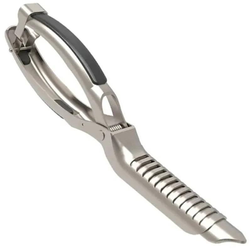 Rib Membrane Remover 1/2/3 Pcs Non Slip Grip Rib Skinner Tool Stainless Steel BBQ Prep Accessory Effortless Membrane Peeler