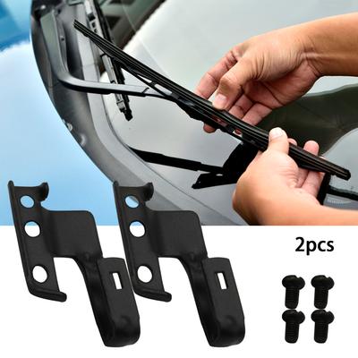 2PCS Windshield Wiper Arm Adapter Kit For Toyota Honda Jeep Subaru BMW Chrysler For Land Rover 2025 Universal 2.17X0.31X2.17in
