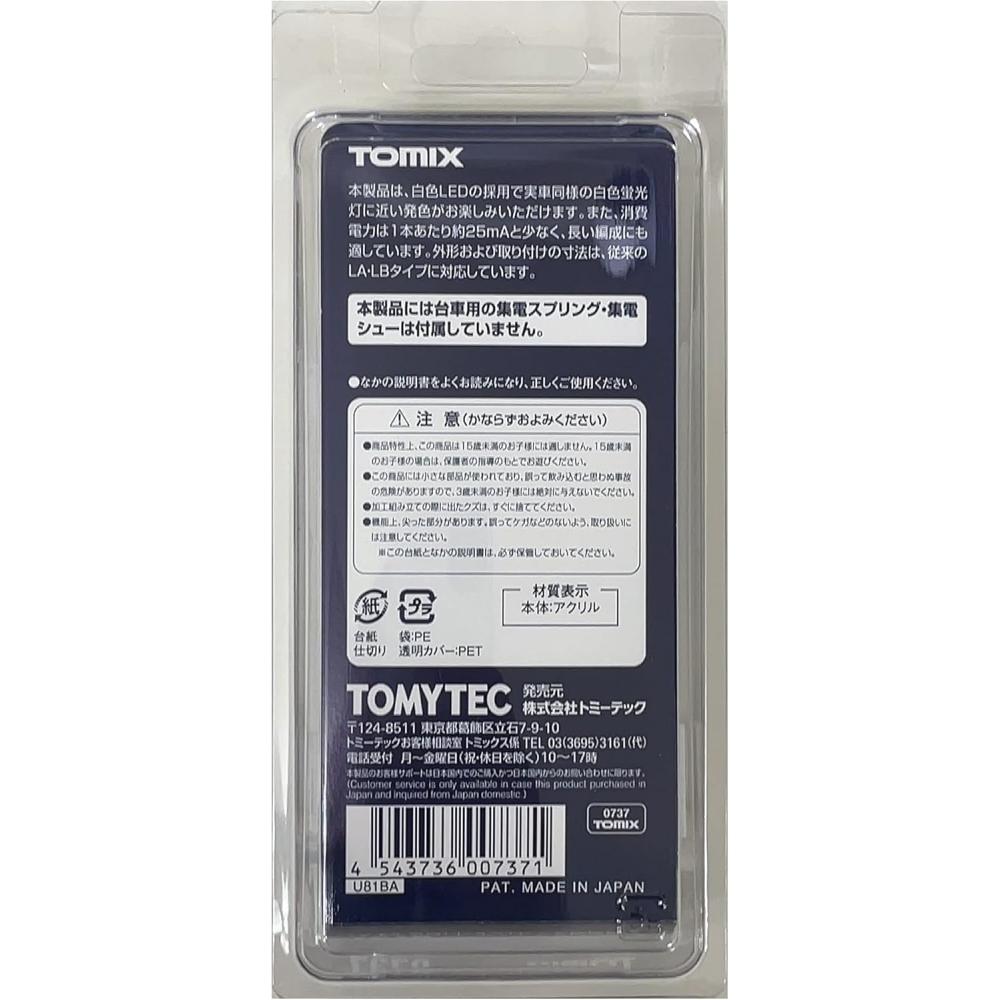 Tomytec  Tomytec  N Gauge iNterior Light uNit Lc White 6 Pcs 0737 Model traiN Supplies