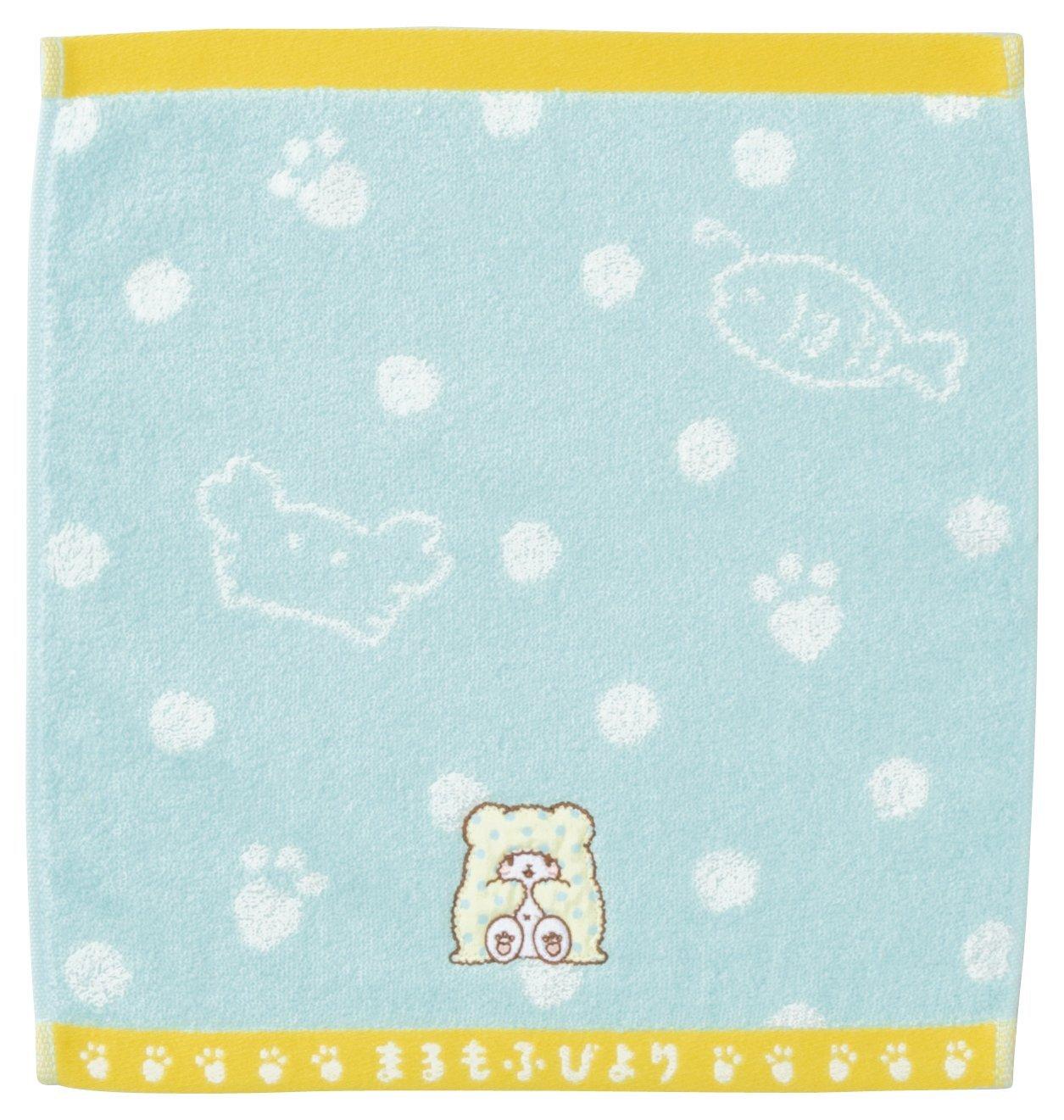

Marushin Hand Sanrio Fluffy 34 x 36 Made with Untwisted Jacquard Product 3005031300 Towel, Marumofubiyori Mop, cm, Yarn, Towel, Number