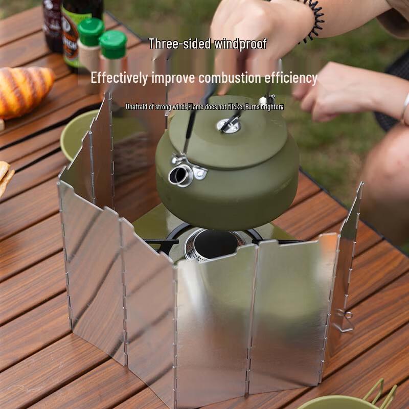 Portable Camping Stove Windscreen