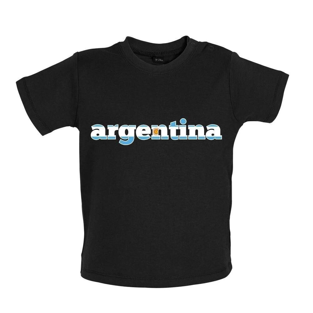 Country flags Argentina - Baby Kids T-Shirt / Body- Argentina flag world love 140
