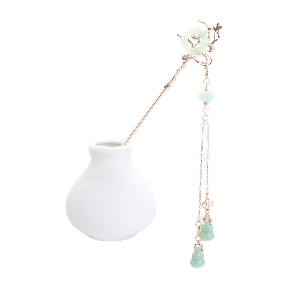 Flower Pendent For Girls Tassel Korean Hanfu Hairpins Women Hair Sticks Hair Clip Chinese Hair Fork