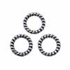 Accessories Parts Hollow Circle Connector Minimalist Jewelry Components ZA025