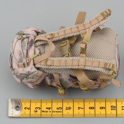 1/6 puppe Figur Rucksack Modell Rucksack Ausrüstung Klassische Handgemachte Wandern Tasche Camping für 12"