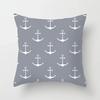 Gray Geometric Printing Sofa Cushion Cover Pillowcase Home Decor Party Car Bedding