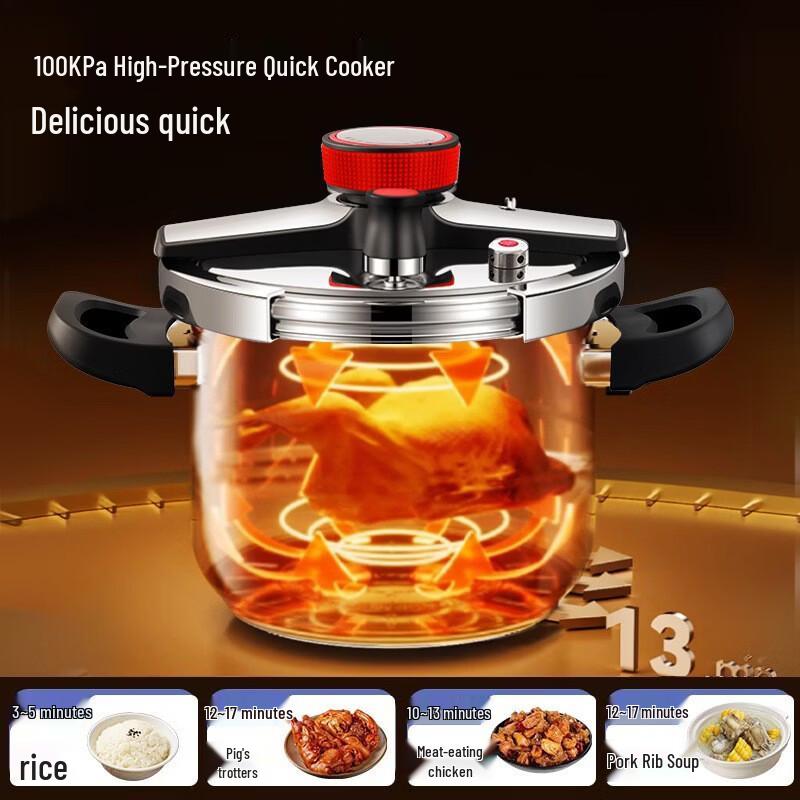 OLOEY 304 Stainless Steel Pressure Cooker