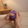 12 Pieces Glitter Dumpling Silent Press Toy Soft Texture Bead Filled Ball for Kids