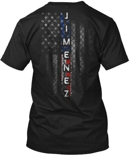 

Jimenez Family American Flag - TTshirt Made in the USA Size S to 5XL 4XL