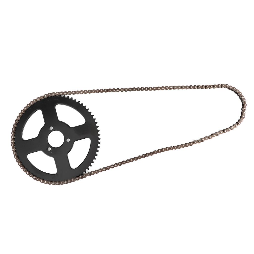 25H Chain 144 Links Sprocket 2 Stroke Shaft for Electric Mini Moto Pocket Bike ATV Quad Accessory