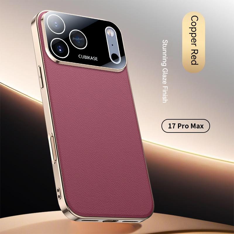 Luxurious PU Leather Phone Case, For IPhone 17 Promax 17 Pro 17 IPhone Air With All Inclusive Lens Protection Back Cover