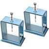 2Pcs Metal And Glass Foil Electroscope Physics Lab Equipment For Static Charging Demonstrations In Schools