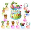 Theme Party Decoration Layout Banner Pulling Flag Disposable Size Power Strip Background Cloth