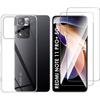 Case for Xiaomi Redmi Note 11 PRO+ 5G - Redmi Note 11 PRO PLUS 5G and 2 Tempered Glass Screen Protector Film Phonillico®