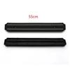 Powerful Magnetic Knife Holder Multifunctional Wall Hanging Knife Rack Strip Black Kitchen Practical Tools Organizer Punch Free