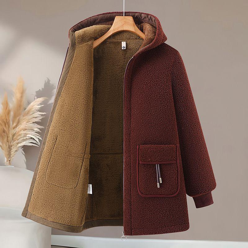 Baumwolljacke in Übergröße für Senioren und Mütter