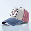 Cap With Embroidery Animals Patch Men Snapback Hip Hop Dad Hats Women Four Seasons Adjustable Visor Cap Vintage Denim Baseball Minimalist