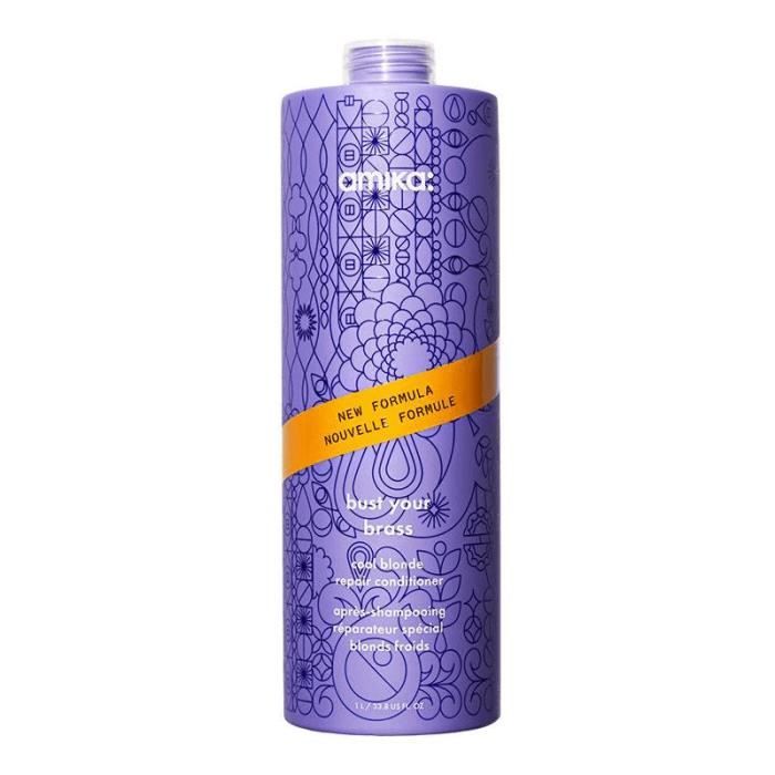 Amika - Shampooing Cool Blonde Bond Repair Bust Your Brass 1000ml - Contenance:1000ml