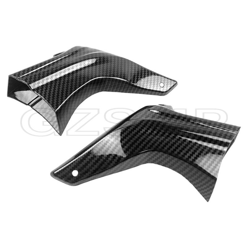 Motorcycle Carbon Fiber Pattern Brake Caliper Air Cooling Ducts Fit for For BMW F800GS F850GS S1000RR S1000XR S1000R HP4 F800R