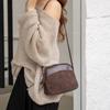 Winter New Women's Fashi Lightweight Matte Cowhide Leather Crossbody Mini Bag - Travel Compani Cold Weather Shoulder Purse