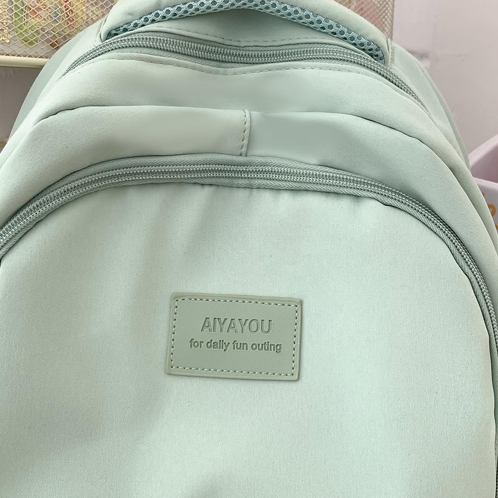 Casual Book Bags Large Capacity Woman Backpack Simple Fashion for Outdoor Sport