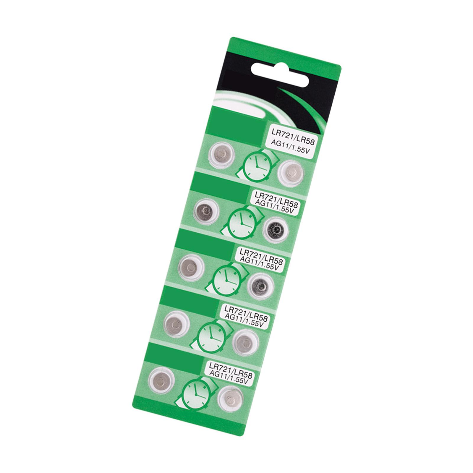 

10/20 шт. батарейки AG11 LR721 таблеточного типа, долговечный источник питания для маломощных устройств, таких как игрушки и пульты дистанционного управления A