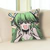 B-Black S-Souls Leaf Red Hood Fanart Anime Celebrity Merchandise All-Match Printed Pillow Case Sofa Car Office Room