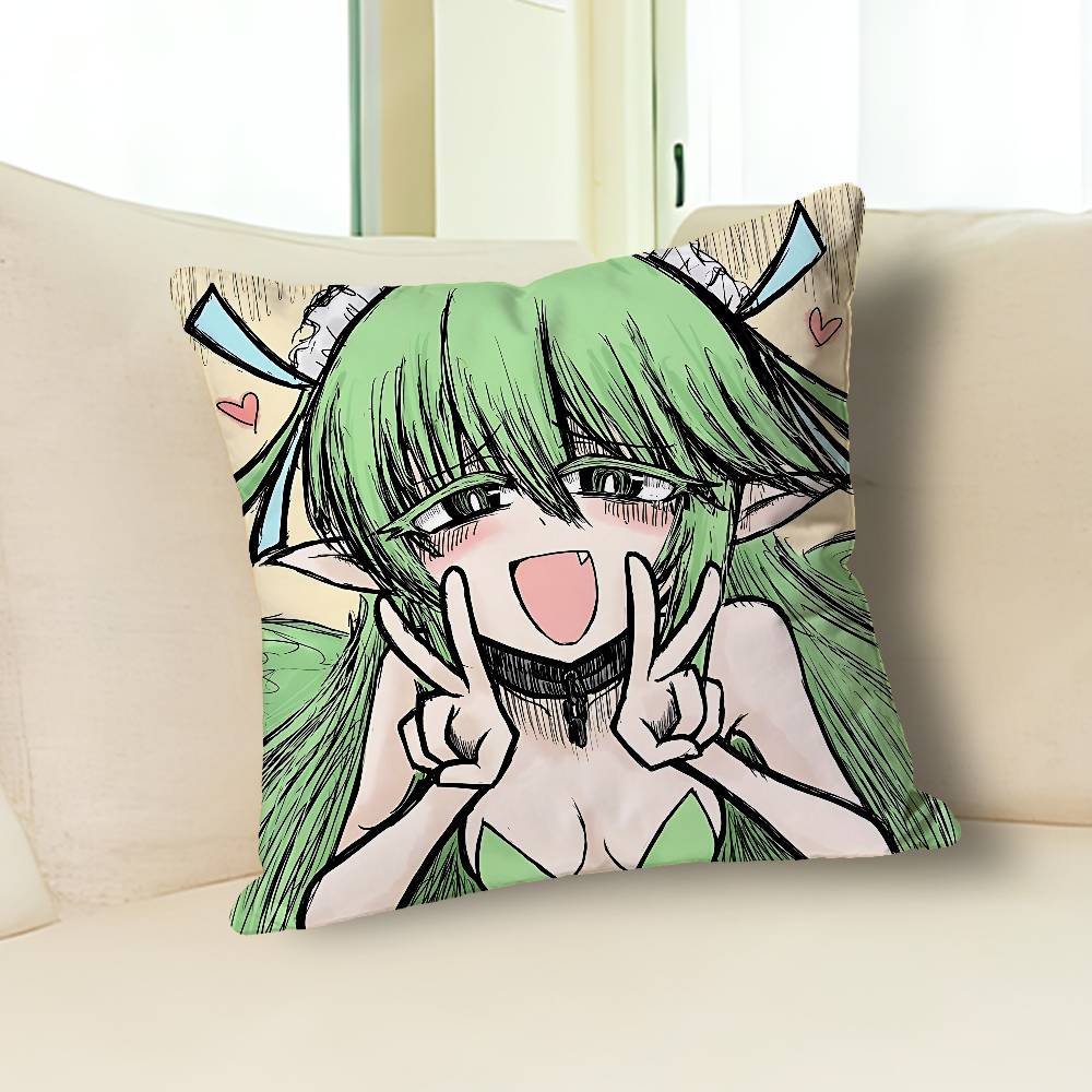B-Black S-Souls Leaf Red Hood Fanart Anime Celebrity Merchandise All-Match Printed Pillow Case Sofa Car Office Room